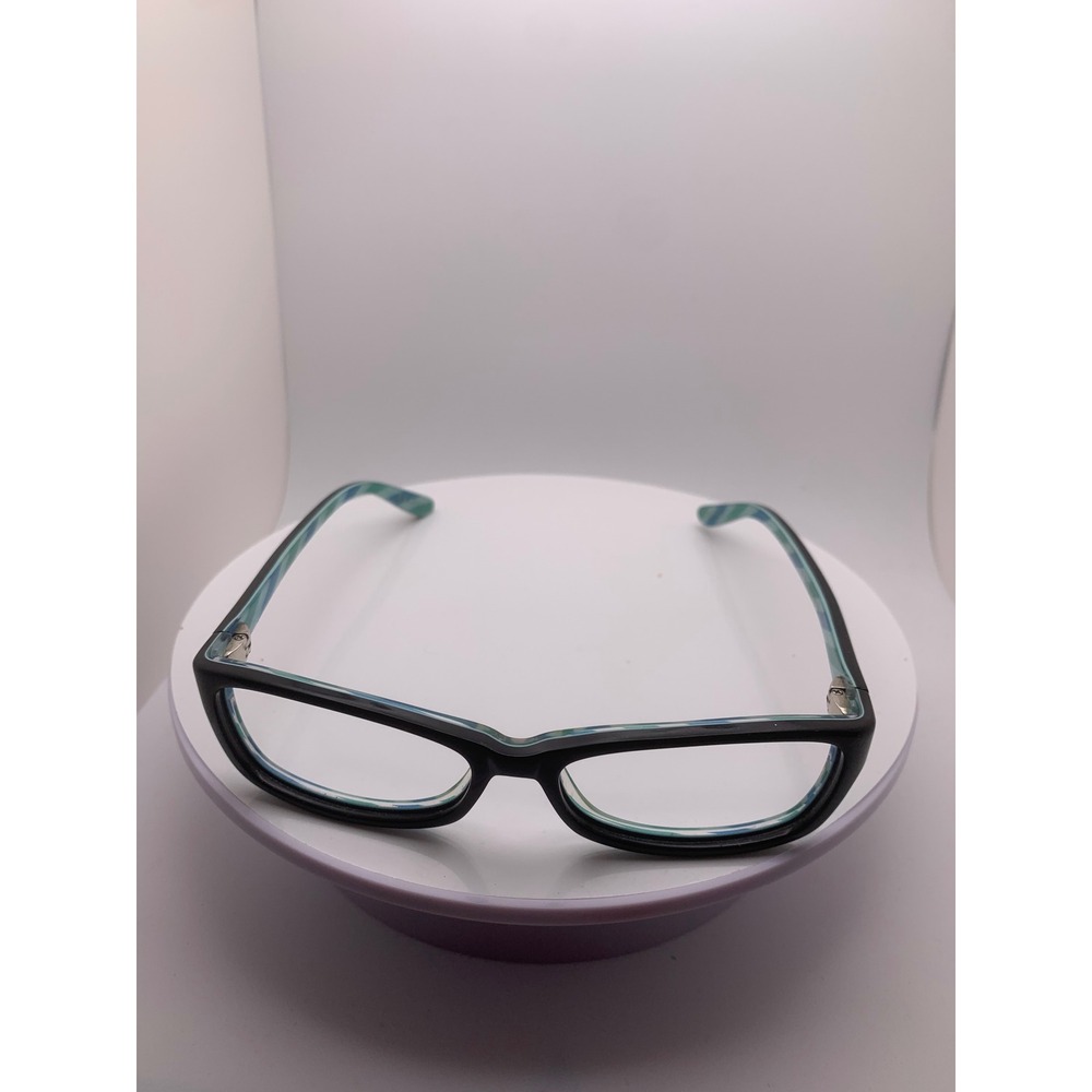 Oakley Short Cut Eyeglasses Black Cosmo OX1090-0453 Rectangular Teal Frames Only